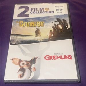 NWT 2Film Collection The Goonies / Gremlins DVD